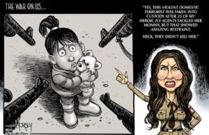 Desenho animado: Terrorista local