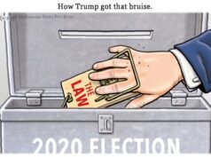 Cartoon: Não foi um aperto de mão