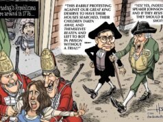 Desenho animado: Os Homens do Rei Trump