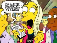 Desenho animado: Não salve as crianças