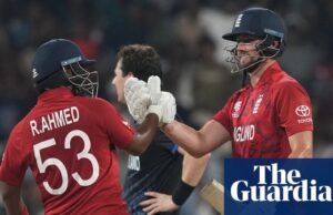 Jack e Ahmed marcaram um gol dramático no final para dar à Inglaterra uma vitória surpresa sobre a Nova Zelândia. copa do mundo t20 2026