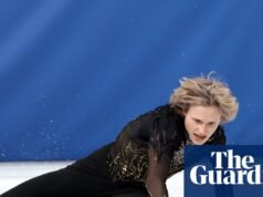 Ilya Malinin cai duas vezes quando Shadyrov, do Cazaquistão, deixa campo para o ouro olímpico nos Jogos Olímpicos de Inverno de 2026