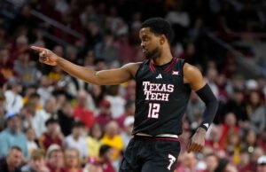 Texas Tech frustra as chances do estado de Iowa de obter o título dos 12 grandes, cabeça de chave número 1 da NCAA com vitória por 82-73