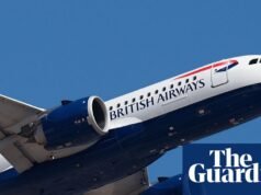 O lucro do proprietário da BA aumentou 20%, apesar do declínio no número de passageiros no ano passado. Grupo Internacional de Companhias Aéreas