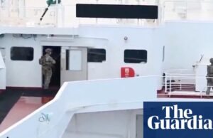 As forças dos EUA embarcam em um segundo petroleiro pertencente à Venezuela no Oceano Índico. Venezuela