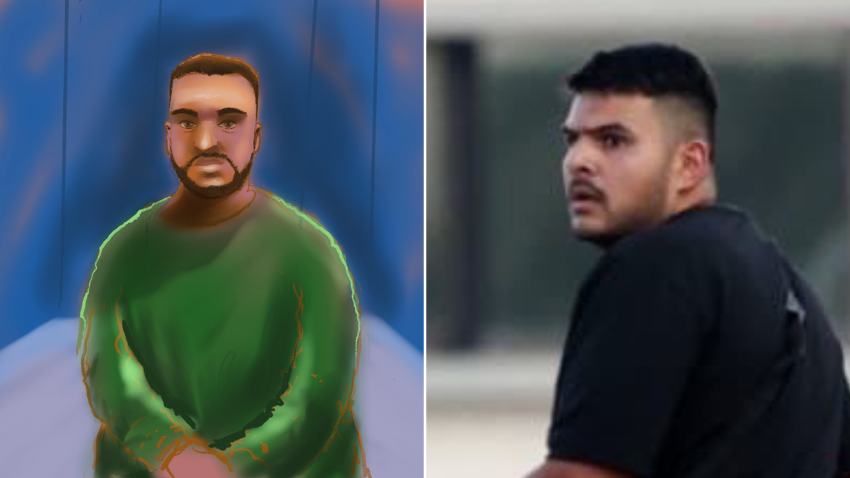 O atirador acusado de Bondi, Navid Akram, fala as primeiras palavras durante comparecimento ao tribunal