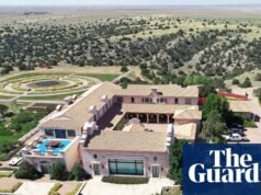 Rancho Epstein, no Novo México, comprado pela família do candidato ‘Republicano Trump’. Novo México