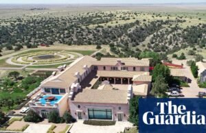 Rancho Epstein, no Novo México, comprado pela família do candidato ‘Republicano Trump’. Novo México
