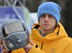 Atleta olímpico ucraniano expulso da competição por causa de polêmico capacete de tributo à guerra