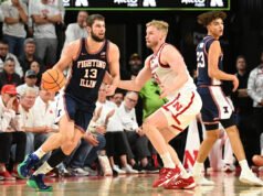 O nº 9 de Illinois entregou ao nº 5 de Nebraska sua segunda derrota consecutiva, 78-69, em Lincoln
