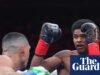 Shakur Stevenson: ‘Eu o destruí’ quando Ben cai no ringue após o boxe clínico de Lopez