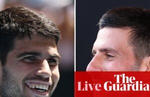 Carlos Alcaraz x Novak Djokovic: Final de simples masculino do Australian Open 2026 – Ao vivo | aberto australiano 2026