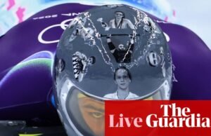 Olimpíadas de Inverno de 2026: Atleta ucraniano desclassificado do esqueleto por homenagem ao capacete – ao vivo | Olimpíadas de Inverno de 2026