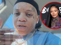 A irmã de Glorilla, Scar Face Woods, ainda trabalha com rappers, mas ganha dinheiro