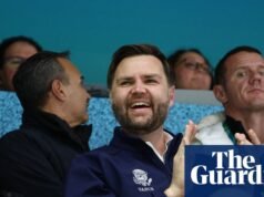 A primeira aparição olímpica de JD Vance vem com mais fotos dos protestos nos Jogos Olímpicos de Inverno de 2026