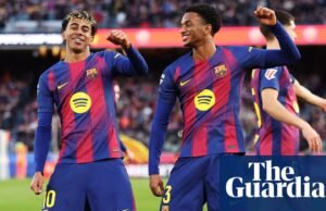 Futebol europeu: Lamine Yamal vence o Barcelona, Dortmund diminui vantagem para o Bayern | futebol de clubes europeus