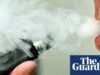 Vaping será proibido em carros que transportam crianças fumando na Inglaterra