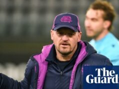 Os treinadores de rugby de teste têm prazo de validade e Townsend deve saber que está chegando ao fim. União de Rúgbi