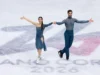 Dupla francesa de patinação artística e dança no gelo ganha ouro menos de um ano após parceria