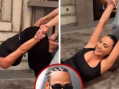 Lewis Hamilton ouviu ao fundo na recente reunião de Kim, Khloe e Kylie