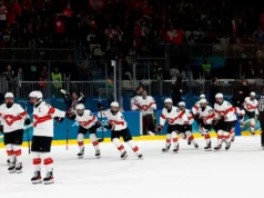 Hóquei no Gelo – Suíça vence Finlândia graças ao gol de Muller e avança às semifinais