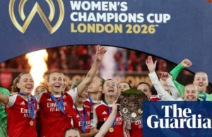 Ford leva o Arsenal ao topo mundial ao derrotar o Corinthians na prorrogação da Women’s Champions Cup