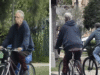 Andy Dick parece saudável enquanto anda de bicicleta em Los Angeles após uma overdose quase fatal