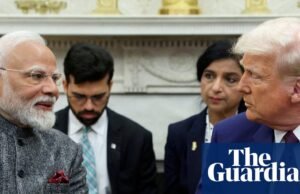 Trump diz que cortará tarifas sobre a Índia depois que Modi concordar em parar de comprar petróleo russo Tarifas Trump