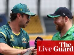 Austrália x Irlanda: Copa do Mundo T20 – Ao vivo | copa do mundo t20 2026