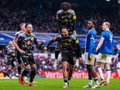 Lucas Nmecha: Os fãs estavam agitados hoje