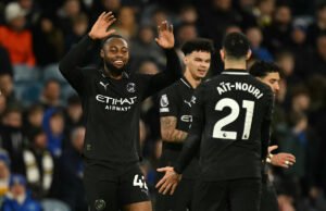 O novo garoto do Man City continua em ótima forma com o gol do Leeds