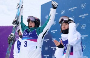 Jogos Olímpicos de Inverno: O menor erro custou a Jaylin Coff a medalha de ouro em dual magnatas
