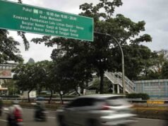 Feriados do Ano Novo Chinês, veículos com placas ímpares e pares podem circular gratuitamente em Jacarta hoje e amanhã