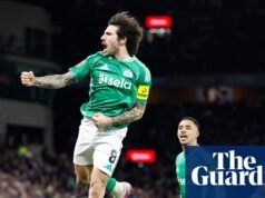 Sandro Tonali deixou Newcastle com o Aston Villa de 10 jogadores em uma noite ruim para os árbitros. xícara