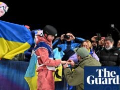 O amor está no ar para os esquiadores ucranianos depois de chegarem às últimas Olimpíadas de Inverno de 2026