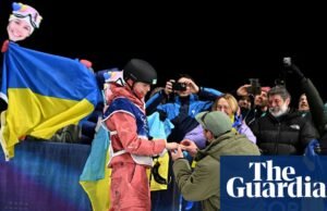 O amor está no ar para os esquiadores ucranianos depois de chegarem às últimas Olimpíadas de Inverno de 2026