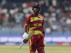 Holder e Hope levam as Índias Ocidentais aos Super Oitos da Copa do Mundo T20