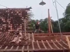 Homem viral em Grobogan desesperado para dividir a casa em duas, suposto gatilho de infidelidade?