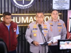 Foto E, vítima de traficante de drogas no caso do ex-chefe da polícia de seguros AKBP Didik filho Kunkoro