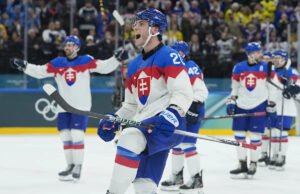 Gol tardio na derrota para a Suécia pode levar a Eslováquia às quartas de final nas Olimpíadas