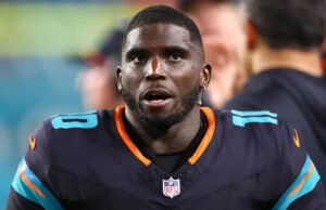 O que vem por aí para Tyreek Hill após sua saída dos Dolphins? Acompanhe cabeças e contas