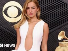 Estrelas chegaram ao tapete vermelho no show do Grammy Awards