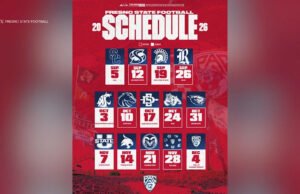 Lançado o primeiro calendário de futebol da Fresno State no Pac-12, apresentando um ‘jogo flexível’ exclusivo