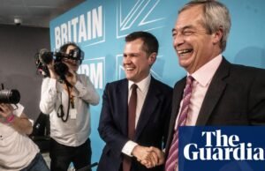 Espera-se que Farage nomeie Jenrick como potencial futuro chanceler. reforma do Reino Unido