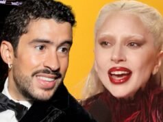 Lady Gaga surpreende Bad Bunny momentos antes da histórica vitória do Grammy