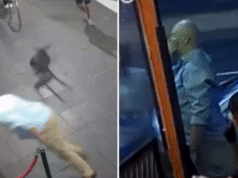 A polícia está procurando por Tony Rogers, o homem que atirou uma cadeira e acidentalmente bateu em seu amigo do lado de fora de um clube de strip em Melbourne.