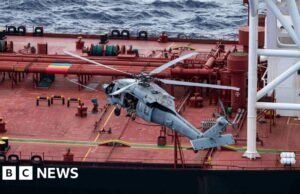 Os EUA embarcaram em um segundo navio-tanque no Oceano Índico depois de rastreá-lo no Caribe