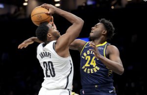 Jarrell Walker consegue 3 pontos na derrota por 115-110 para o Pacers