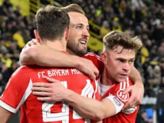 Kane rumo ao recorde de 41 gols de Lewandowski na temporada da Bundesliga