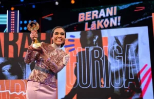 A cantora Shaza venceu o concurso de atuação em reality shows “Belani Lakhon!” e estrelará o drama “Hari Raya”